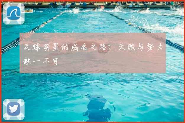 足球明星的成名之路：天赋与努力缺一不可